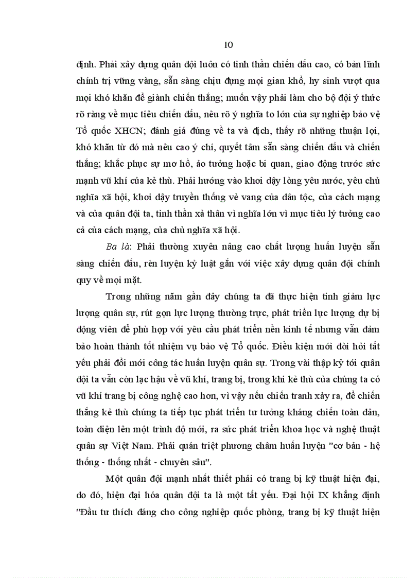 image for page Tiểu luận Tư tưởng Hồ Chí Minh về xây dựng lực lượng vũ trang nhân dân