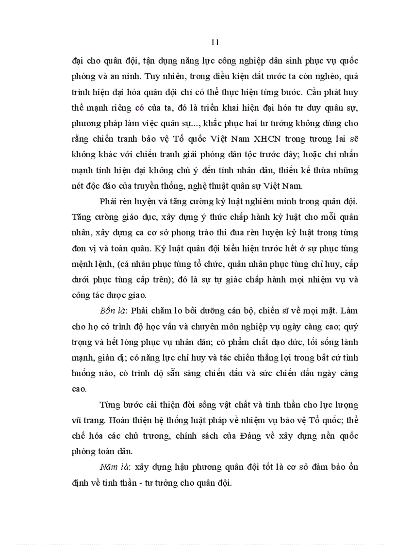 image for page Tiểu luận Tư tưởng Hồ Chí Minh về xây dựng lực lượng vũ trang nhân dân