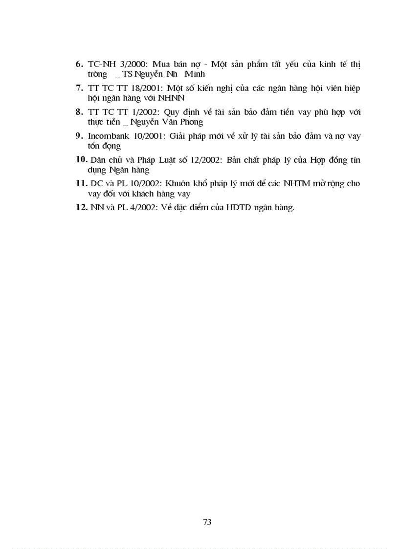 image for page Chế độ pháp lý về hợp đồng tín dụng ngắn hạn và thực tiễn áp dụng tại ngân hàng thương mại cổ phần các doanh nghiệp ngoài quốc doanh Việt Nam VPBank