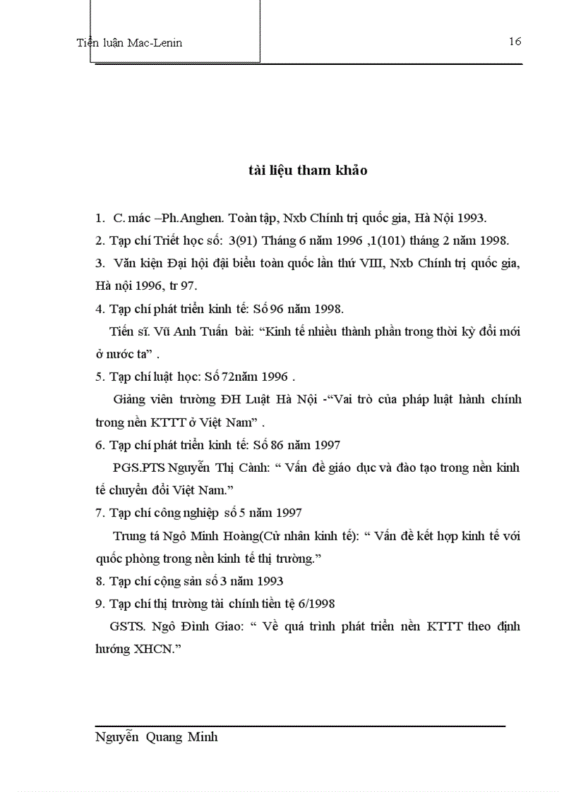 image for page Quá trình chuyển đổi sang nền Kinh tế thị trường và sự vận dụng quan điểm triết học Mác Lênin