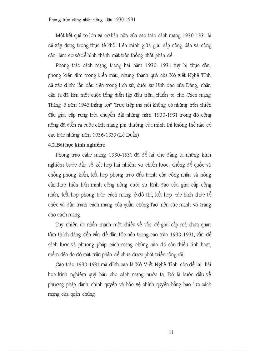 image for page Chủ đề Phong trào công nhân nông dân 1930 193