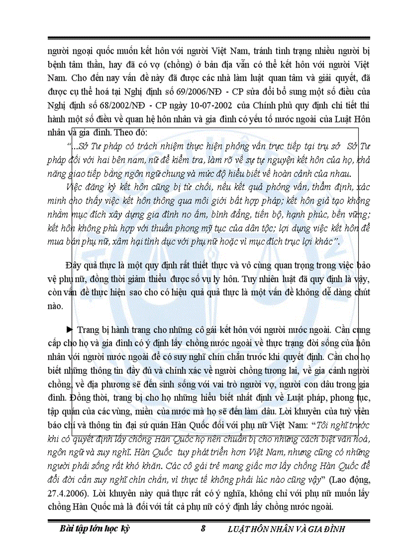image for page Thực trạng nguyên nhân và cách thức giải quyết việc ly hôn có yếu tố nước ngoài