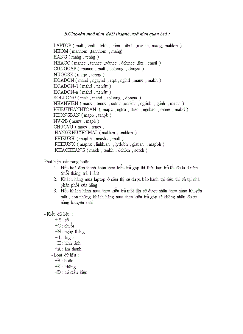 image for page Phân tích và thiết kế hệ thống quản lý mua bán laptop ở siêu thị điện máy