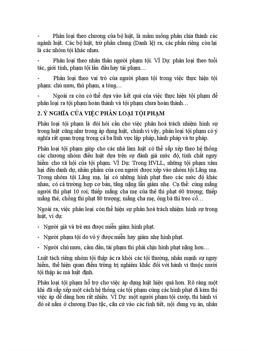 image for page Quan niệm về tội phạm 6 cách phân loại tội phạm thời phong kiến và ý nghĩa của các cách phân loại đó trong pháp luật phong kiến Việt Nam