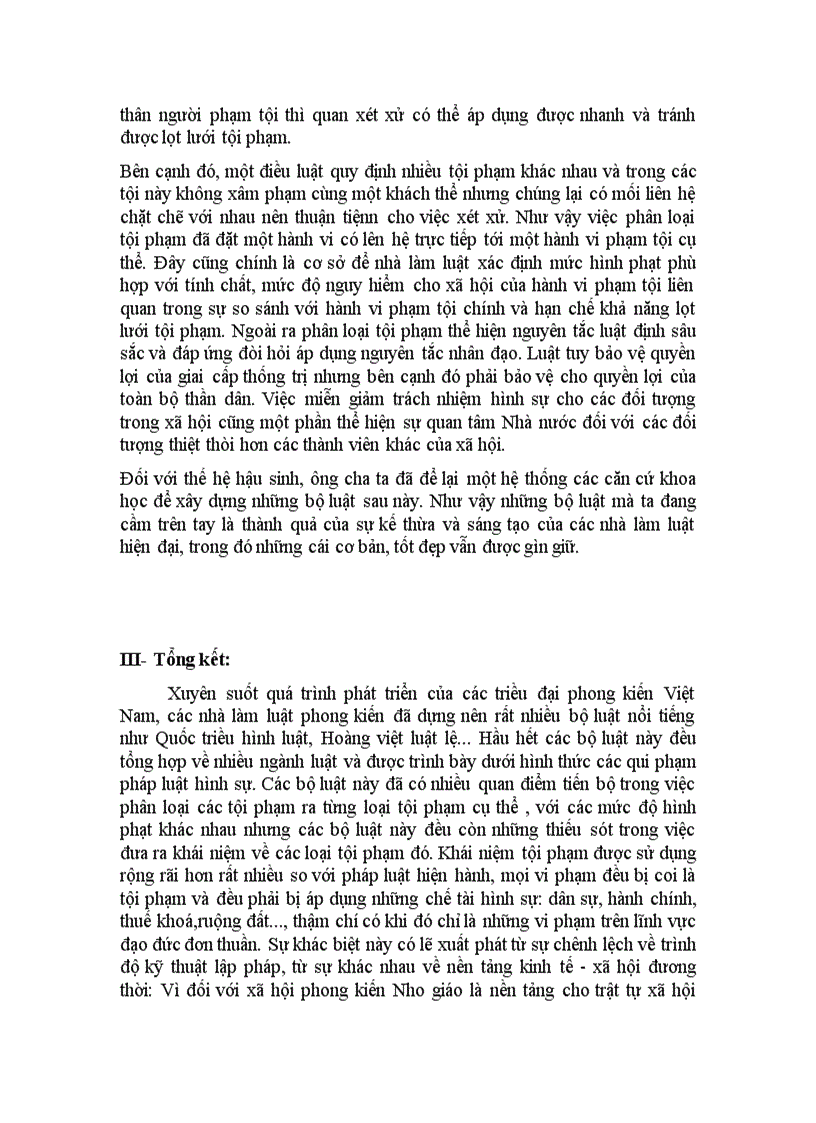 image for page Quan niệm về tội phạm 6 cách phân loại tội phạm thời phong kiến và ý nghĩa của các cách phân loại đó trong pháp luật phong kiến Việt Nam