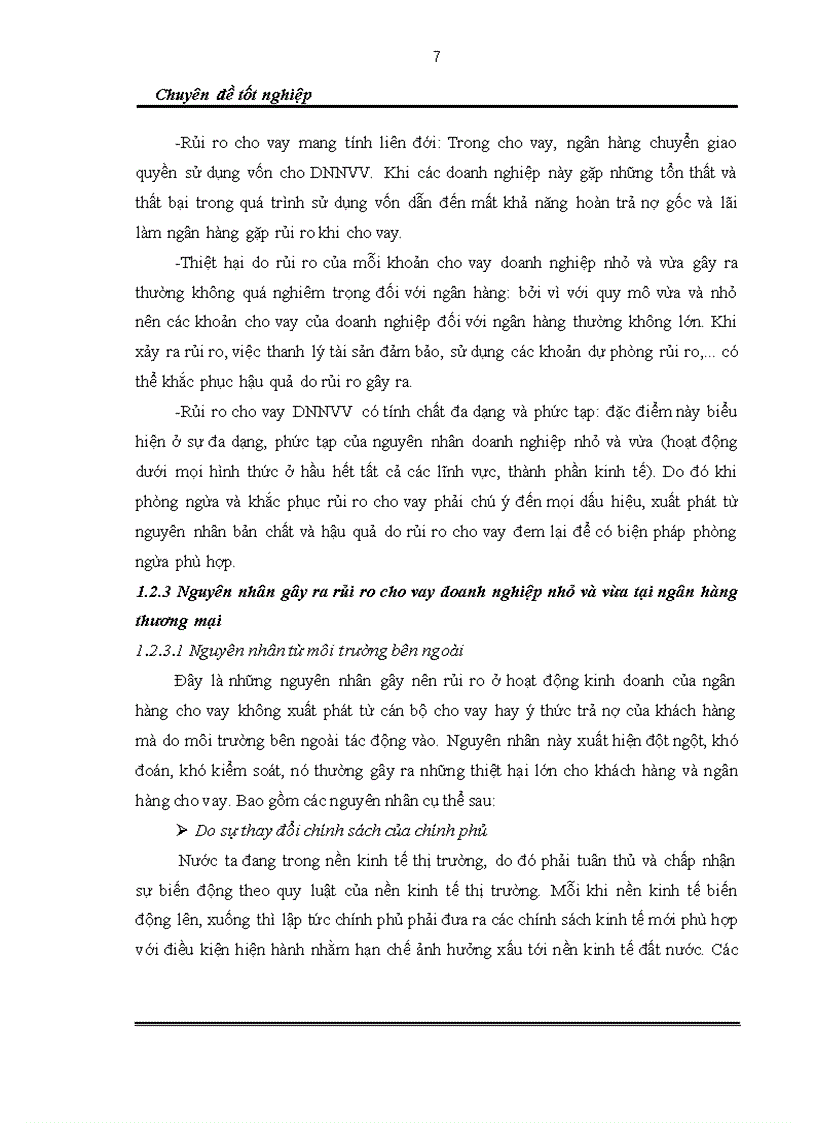 image for page Hoàn thiện công tác kiểm soát rủi ro cho vay đối với doanh nghiệp nhỏ và vừa tại ngân hàng thương mại cổ phần Quân đội chi nhánh Đà Nẵng