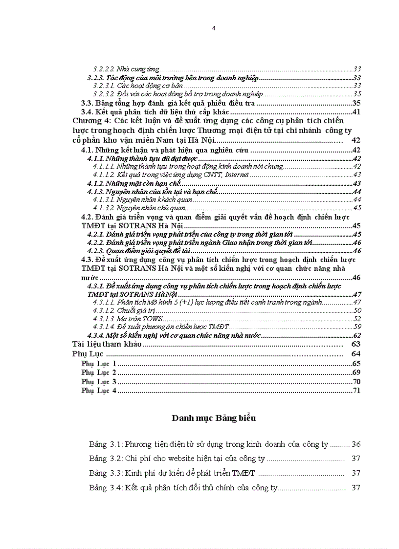image for page Ứng dụng các công cụ phân tích ma trận trong hoạch định chiến lược Thương mại điện tử tại chi nhánh công ty cổ phần kho vận miền Nam tại Hà Nội