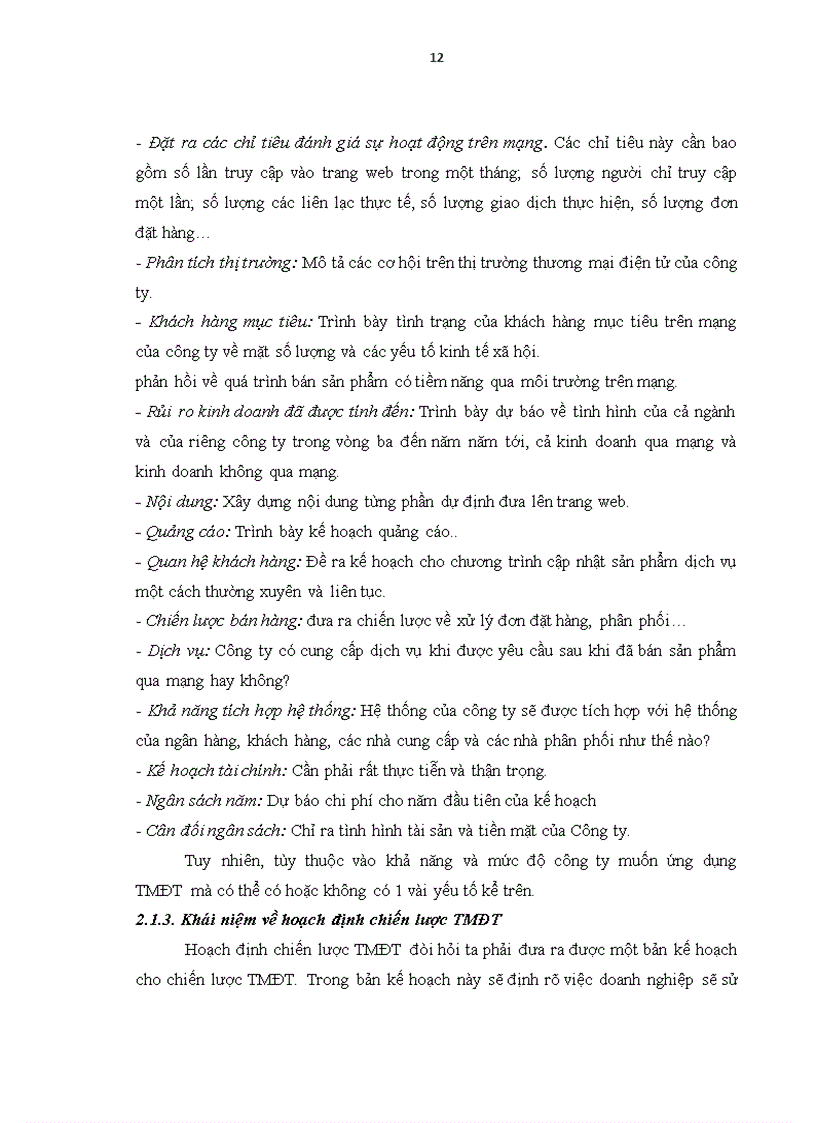 image for page Ứng dụng các công cụ phân tích ma trận trong hoạch định chiến lược Thương mại điện tử tại chi nhánh công ty cổ phần kho vận miền Nam tại Hà Nội