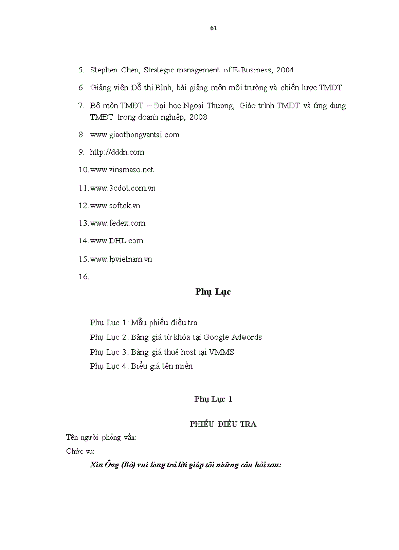 image for page Ứng dụng các công cụ phân tích ma trận trong hoạch định chiến lược Thương mại điện tử tại chi nhánh công ty cổ phần kho vận miền Nam tại Hà Nội