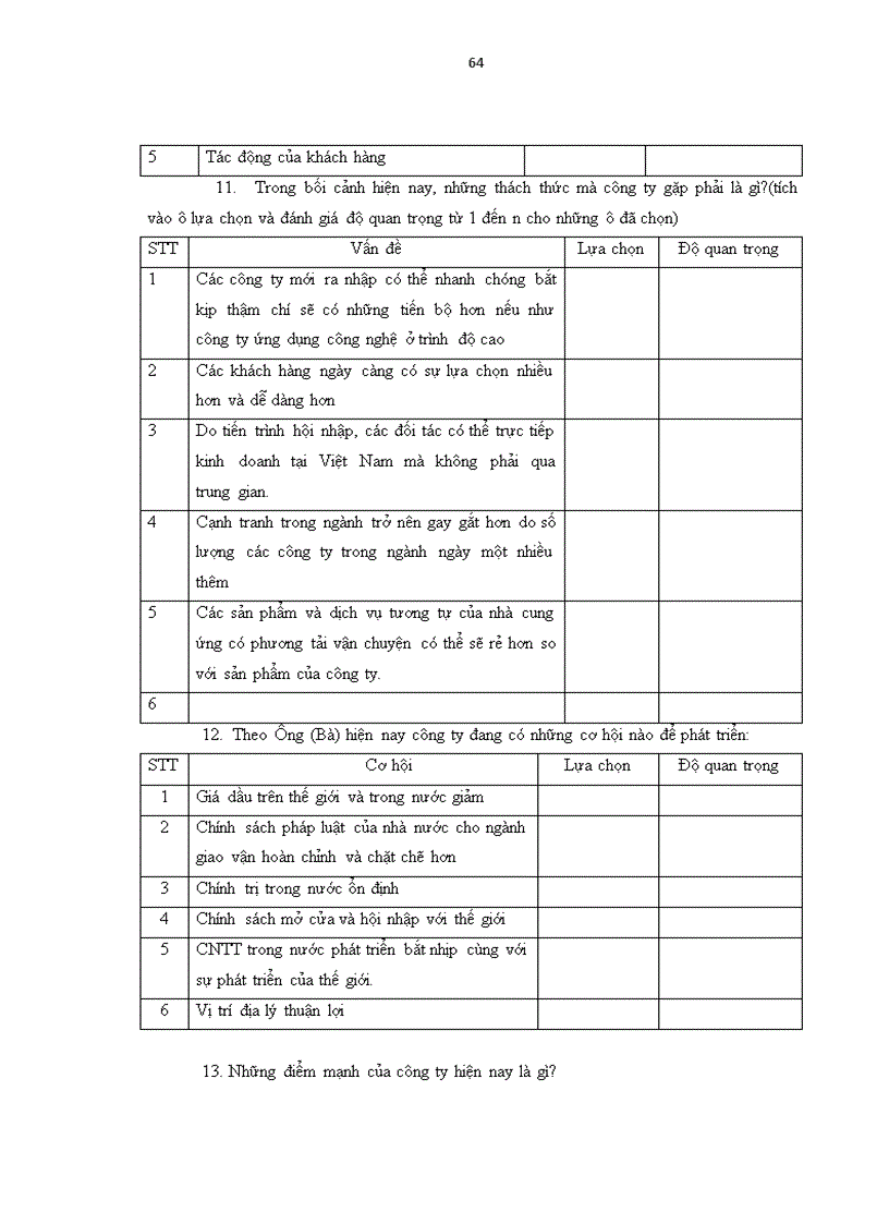 image for page Ứng dụng các công cụ phân tích ma trận trong hoạch định chiến lược Thương mại điện tử tại chi nhánh công ty cổ phần kho vận miền Nam tại Hà Nội