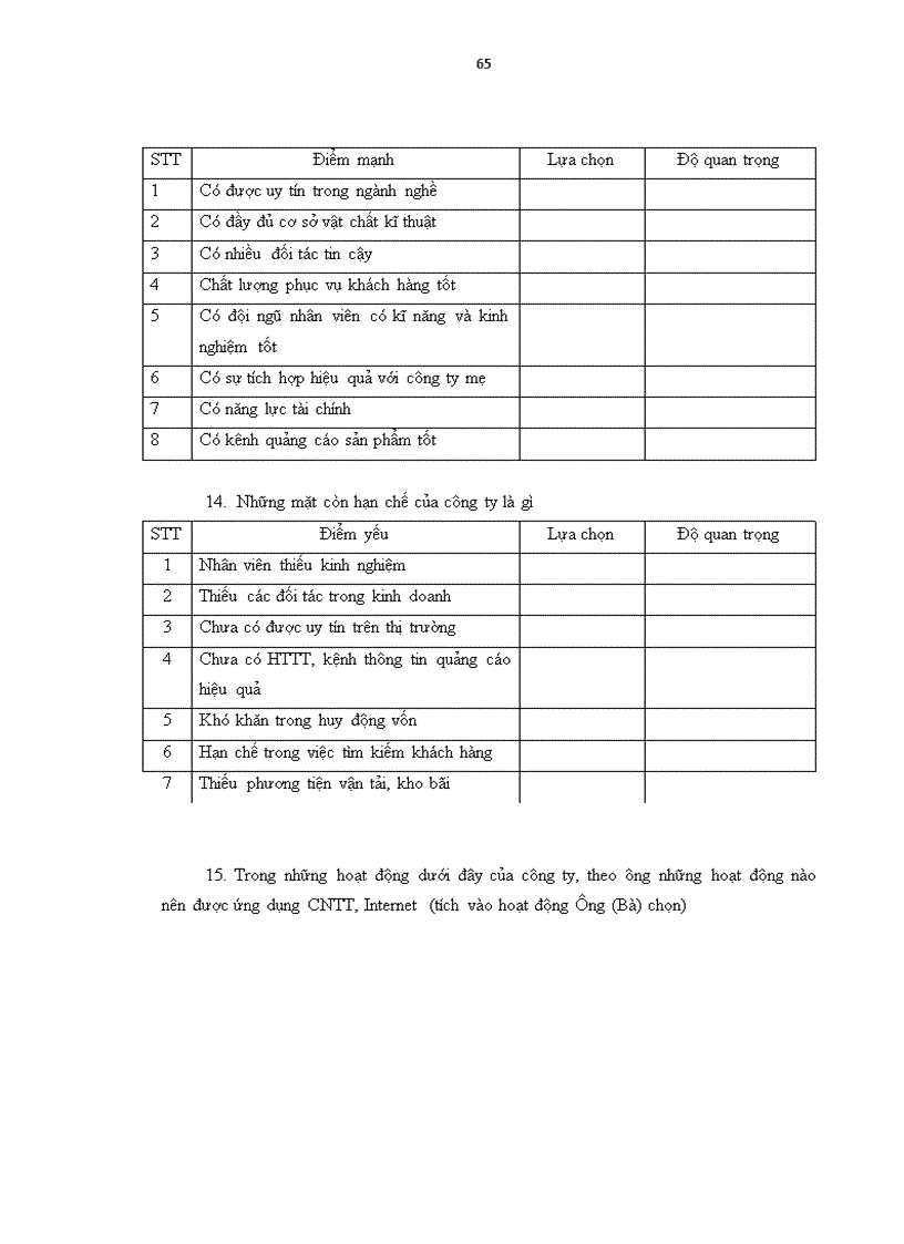 image for page Ứng dụng các công cụ phân tích ma trận trong hoạch định chiến lược Thương mại điện tử tại chi nhánh công ty cổ phần kho vận miền Nam tại Hà Nội