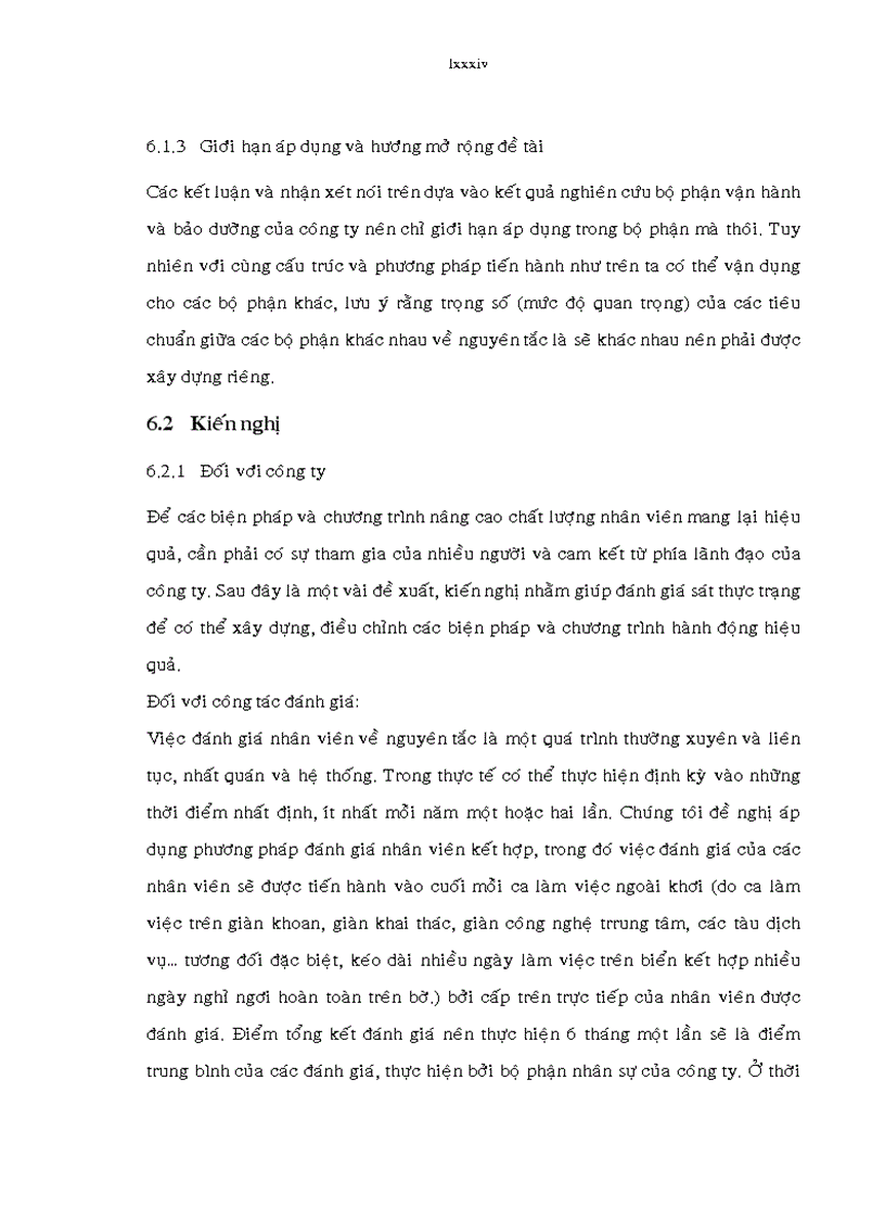 image for page Các biện pháp nâng cao chất lượng đội ngũ vận hành và bảo dưỡng của công ty dịch vụ kỹ thuật dầu khí PTSC