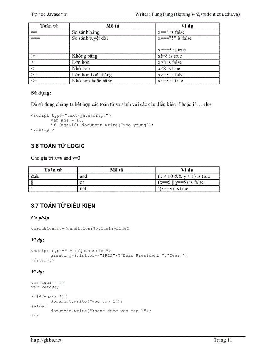 image for page Tài liệu học javascript cơ bản