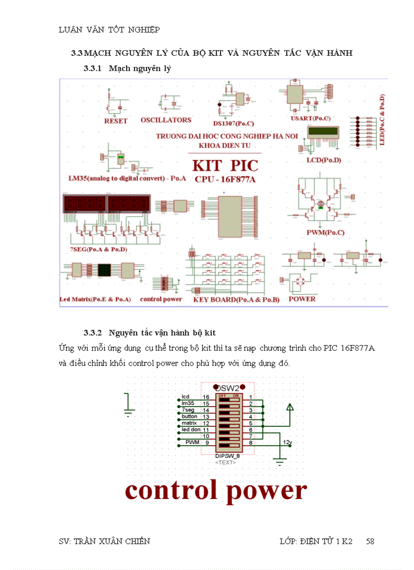 image for page Tổng Quan về PIC 16F877A và Ứng dụng thiết kế bộ KIT PIC 16F877A