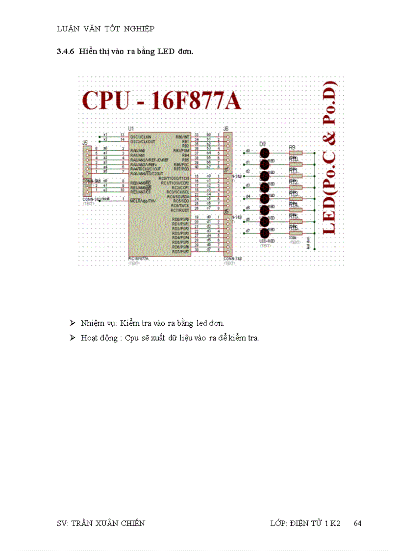 image for page Tổng Quan về PIC 16F877A và Ứng dụng thiết kế bộ KIT PIC 16F877A
