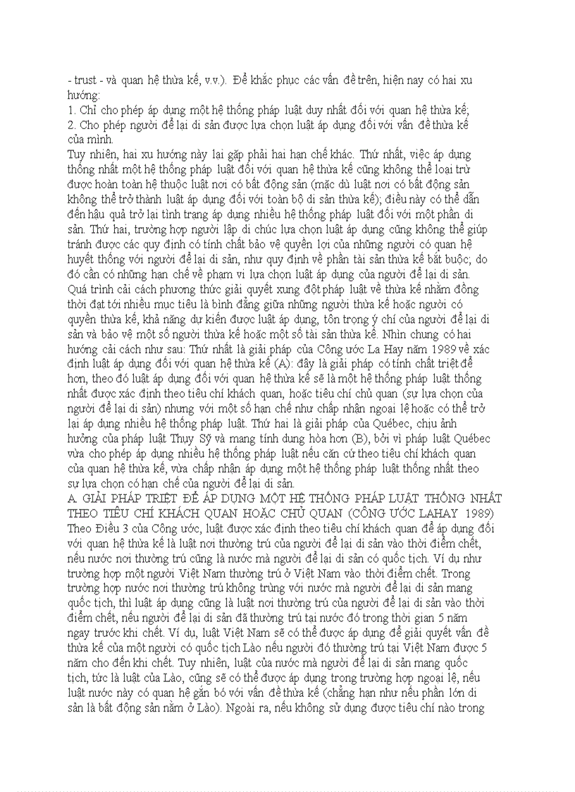 image for page Một số vấn đề thực tiễn về quan hệ thừa kế trong tư pháp quốc tế