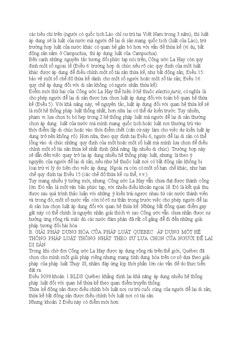 image for page Một số vấn đề thực tiễn về quan hệ thừa kế trong tư pháp quốc tế