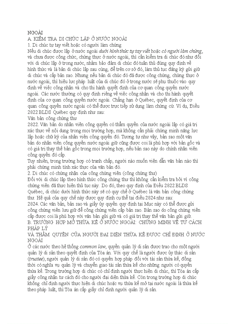 image for page Một số vấn đề thực tiễn về quan hệ thừa kế trong tư pháp quốc tế