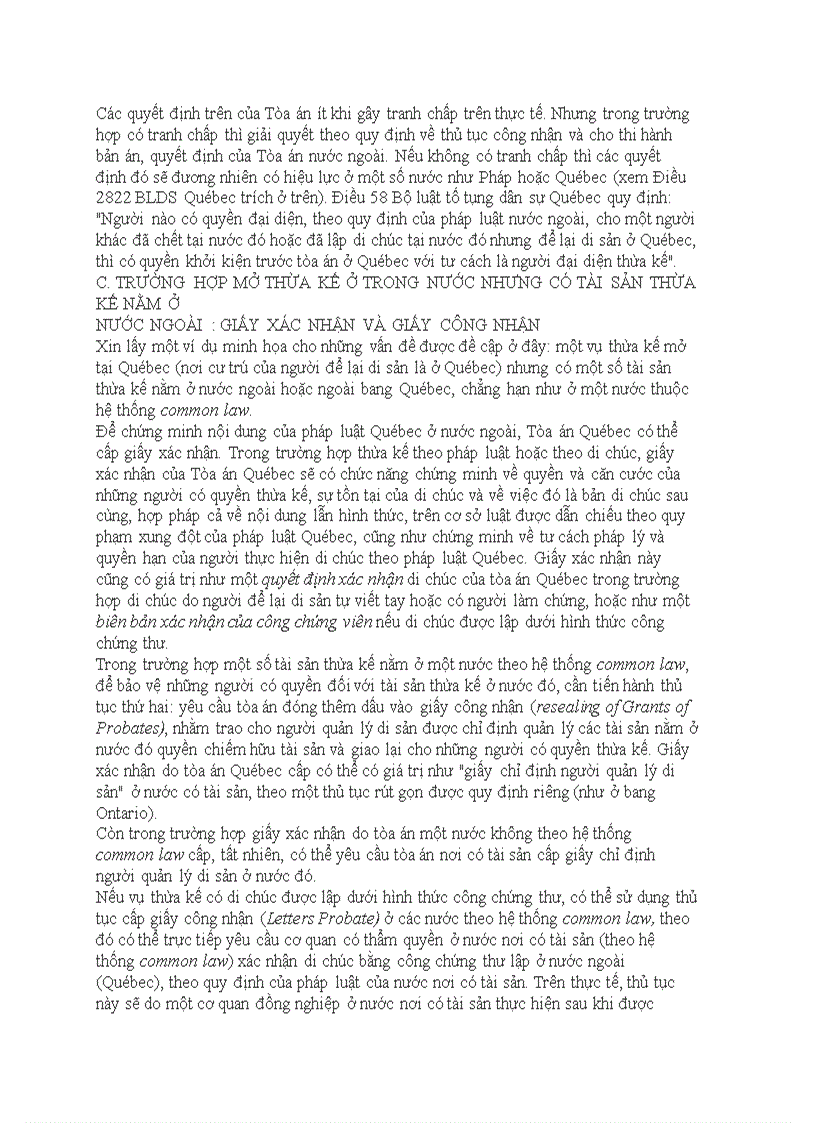 image for page Một số vấn đề thực tiễn về quan hệ thừa kế trong tư pháp quốc tế