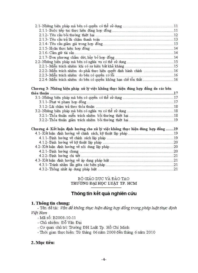 image for page Vấn đề thực hiện không đúng hợp động trong pháp luật thực định Việt Nam