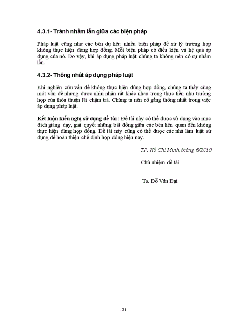 image for page Vấn đề thực hiện không đúng hợp động trong pháp luật thực định Việt Nam