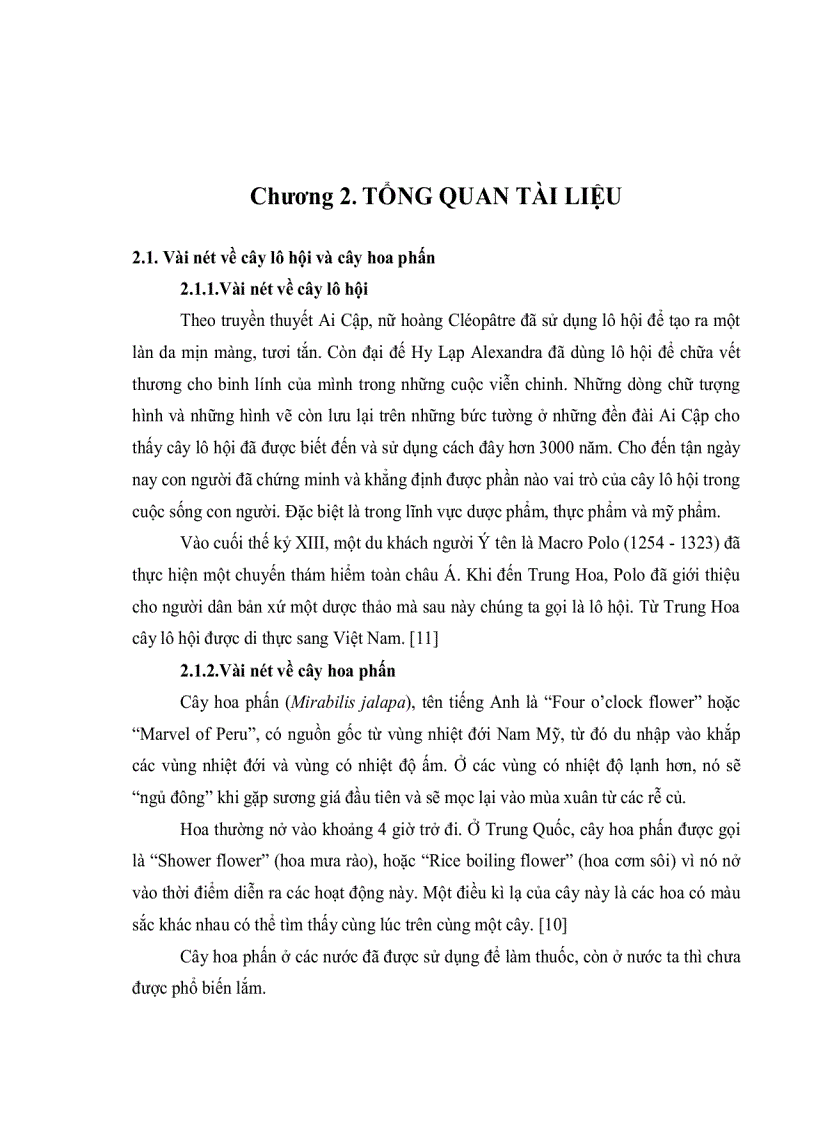 image for page Khảo sát hoạt tính kháng khuẩn và kháng nấm của các chất chiết thô từ cây lô hội Aloe vera và cây hoa phấn Mirabilis jalapa L nuôi cấy in vitro