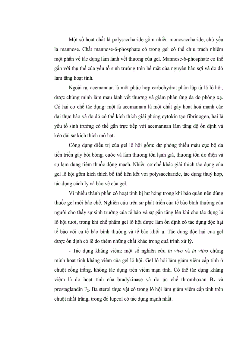 image for page Khảo sát hoạt tính kháng khuẩn và kháng nấm của các chất chiết thô từ cây lô hội Aloe vera và cây hoa phấn Mirabilis jalapa L nuôi cấy in vitro