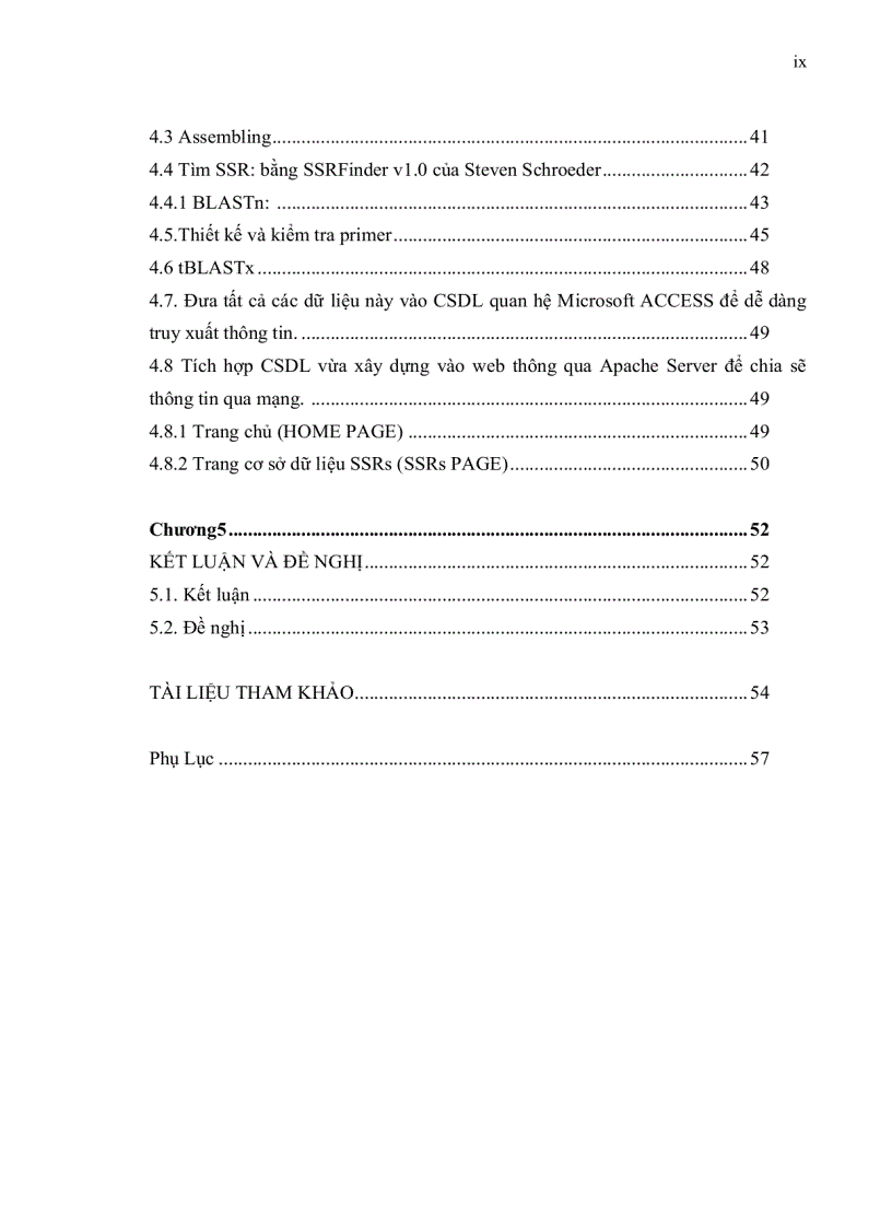 image for page Khai thác dữ liệu ests expressed sequence tags ở chi cam chanh citrus cho việc phát triển marker phân tử ssr simple sequence repeats