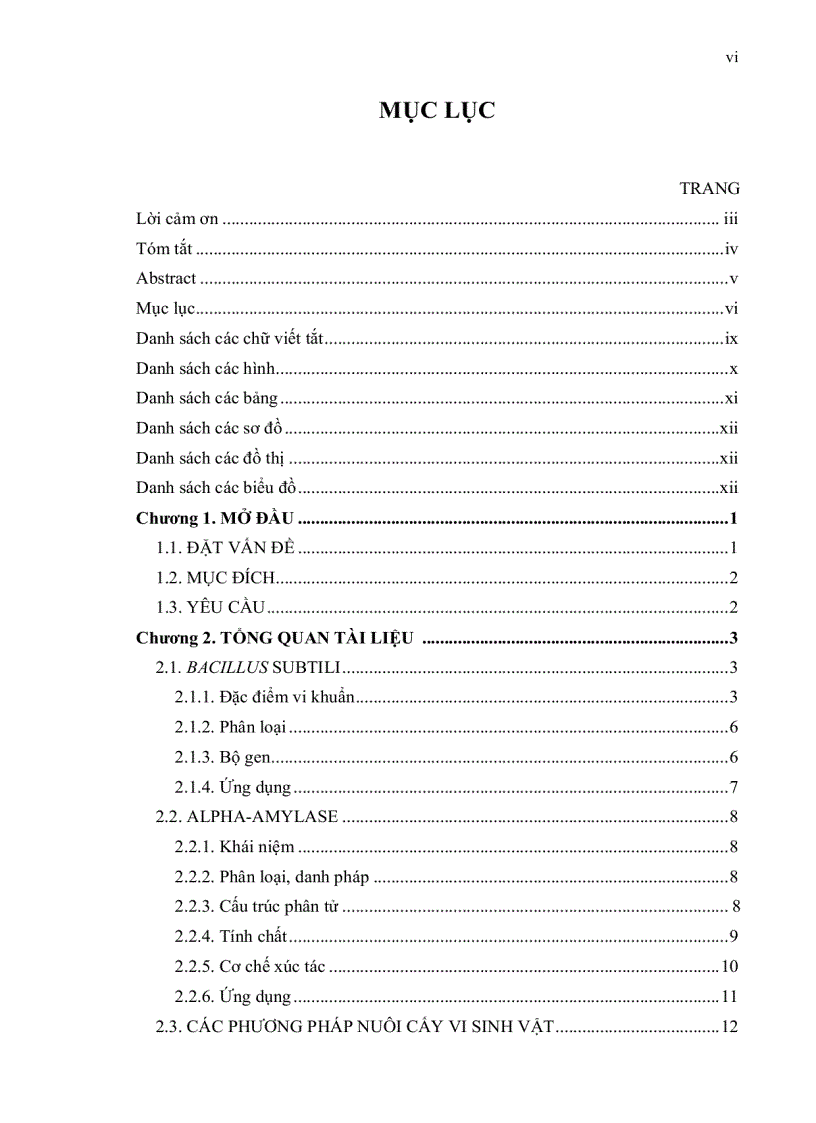 image for page Nuôi cấy Bacillus subtilis thu nhận α amylase và ứng dụng trong sản xuất dextri
