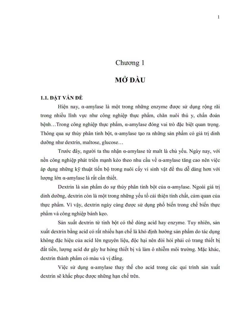 image for page Nuôi cấy Bacillus subtilis thu nhận α amylase và ứng dụng trong sản xuất dextri