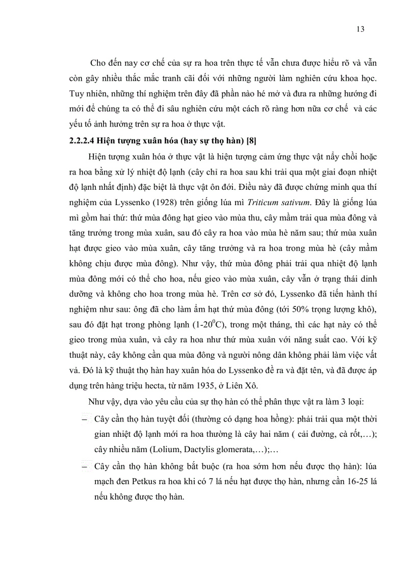 image for page Khảo sát sự ra hoa trong ống nghiệm ở cây lan sò Dischidia pectinoides Pearson và cây bắt ruồi Drosera burmannii Vahl