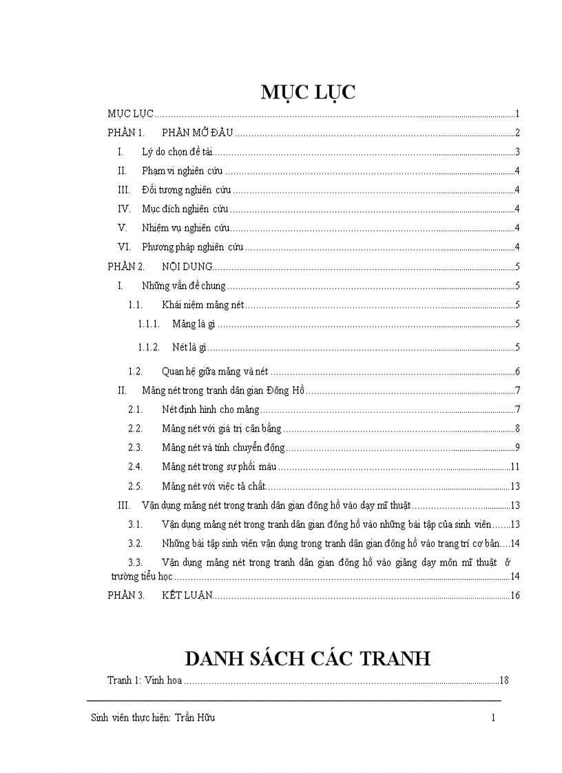 image for page Nét mảng trong tranh dân dan đông hồ