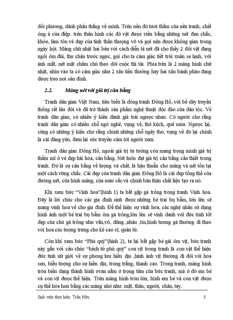 image for page Nét mảng trong tranh dân dan đông hồ