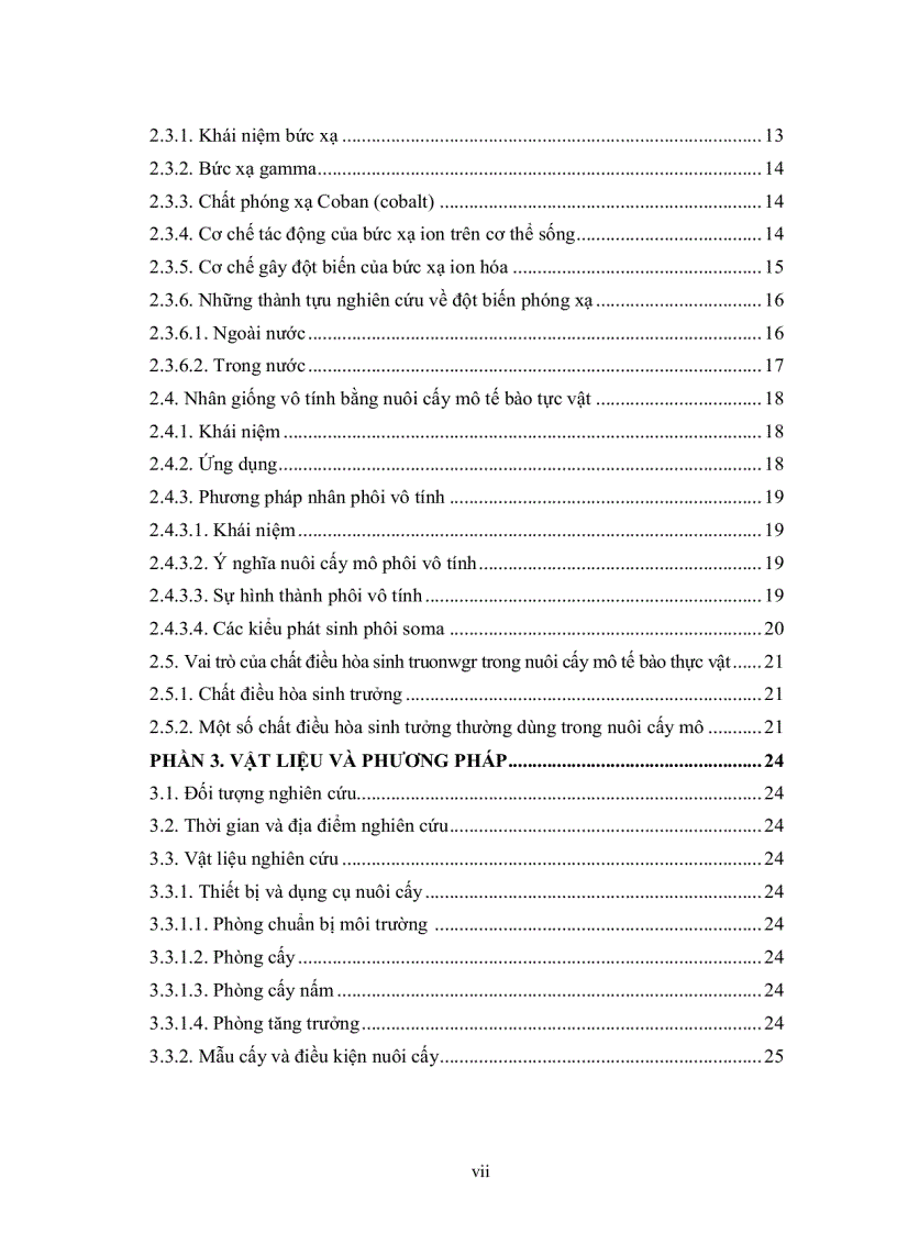 image for page Khảo sát ảnh hưởng của dịch nấm Phytophthora capsici và các tác nhân hóa lý dến sự sinh trưởng và khả năng tạo đột biến của cây tiêu Piper nigrum L nuôi cấy mô