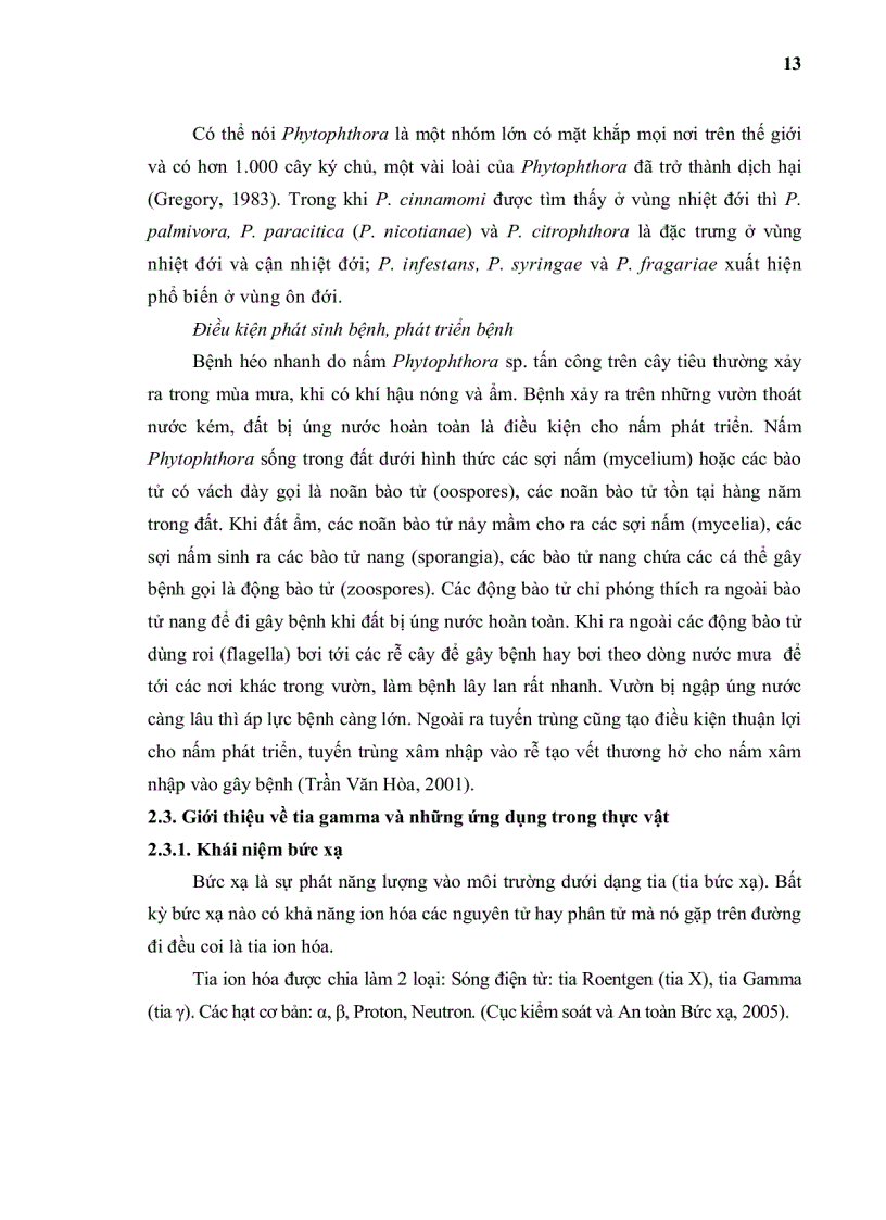 image for page Khảo sát ảnh hưởng của dịch nấm Phytophthora capsici và các tác nhân hóa lý dến sự sinh trưởng và khả năng tạo đột biến của cây tiêu Piper nigrum L nuôi cấy mô