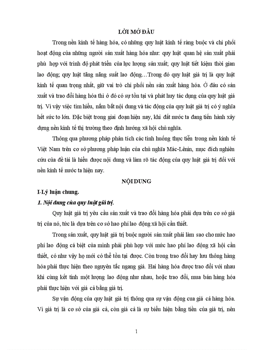 image for page Tác động của quy luật giá trị đối với nền kinh tế nước ta hiện nay