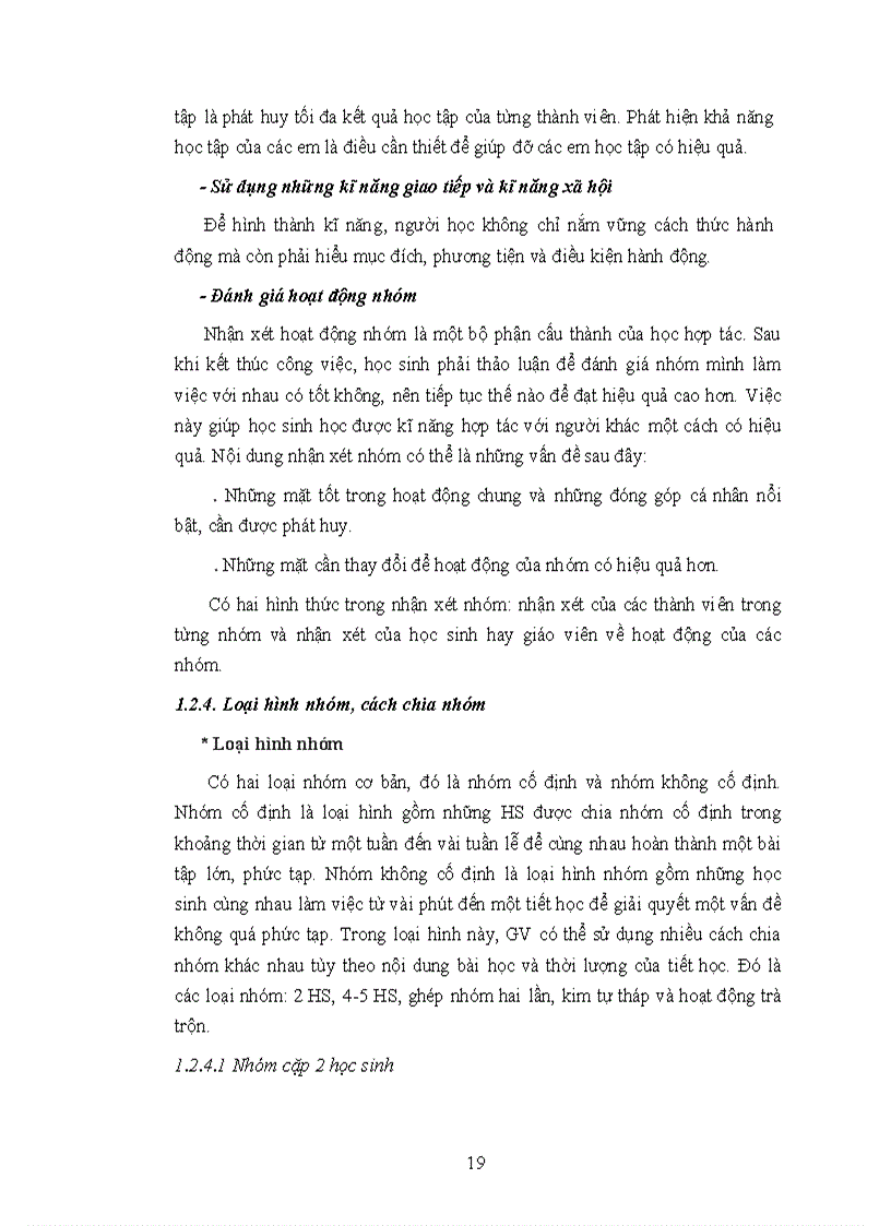 image for page Vận dụng phương pháp dạy học hợp tác vào dạy Ngữ văn lớp 10 ở trường THPT chuyên Lý Tự Trọng Thành phố Cần Thơ