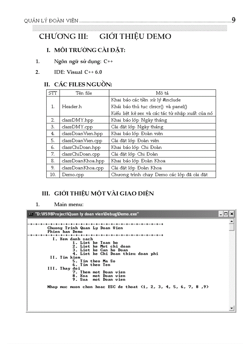 image for page Quản lý đoàn viên viết bằng C
