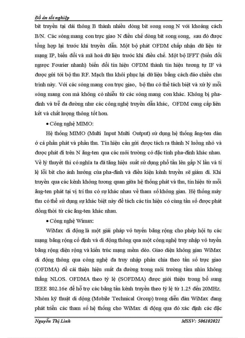 image for page Kỹ thuật điều chế OFDM