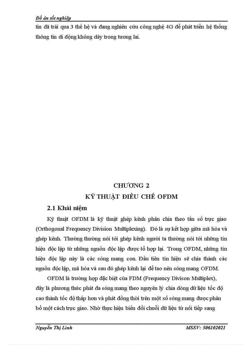 image for page Kỹ thuật điều chế OFDM