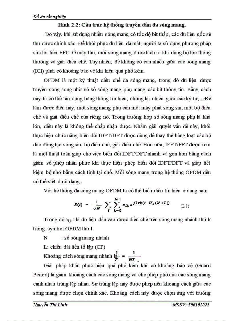 image for page Kỹ thuật điều chế OFDM