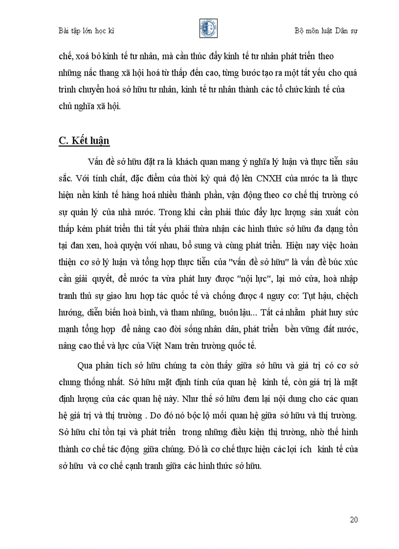 image for page Sở hữu tư nhân vai trò của sở hữu tư nhân trong nền kinh tế thị trường định hướng xã hội chủ nghĩa
