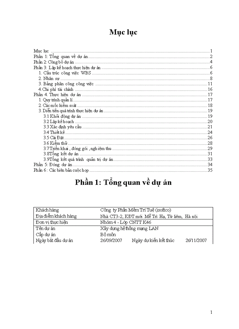 image for page Quản trị dự án Xây dựng hệ thống mạng LAN