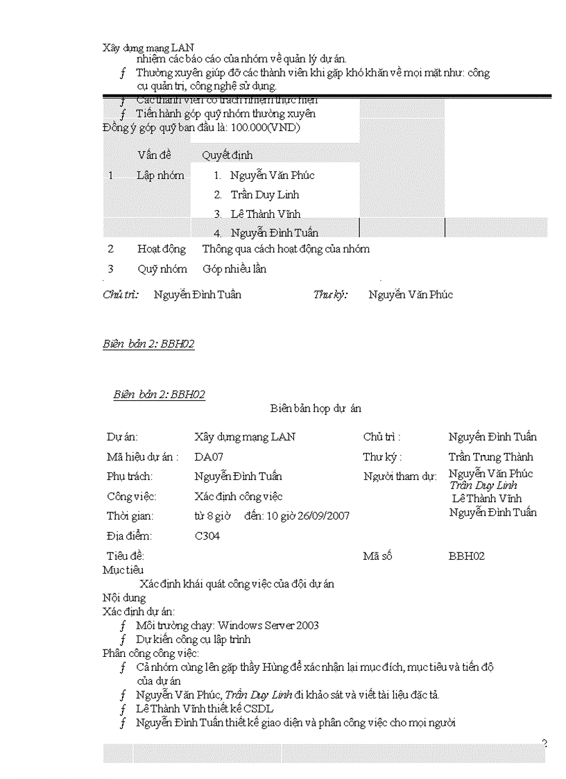 image for page Quản trị dự án Xây dựng hệ thống mạng LAN