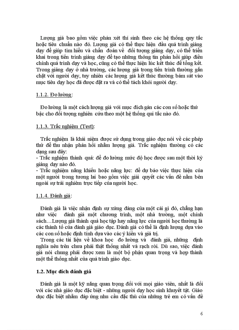 image for page Đánh giá kết quả giáo dục trẻ khuyết tật