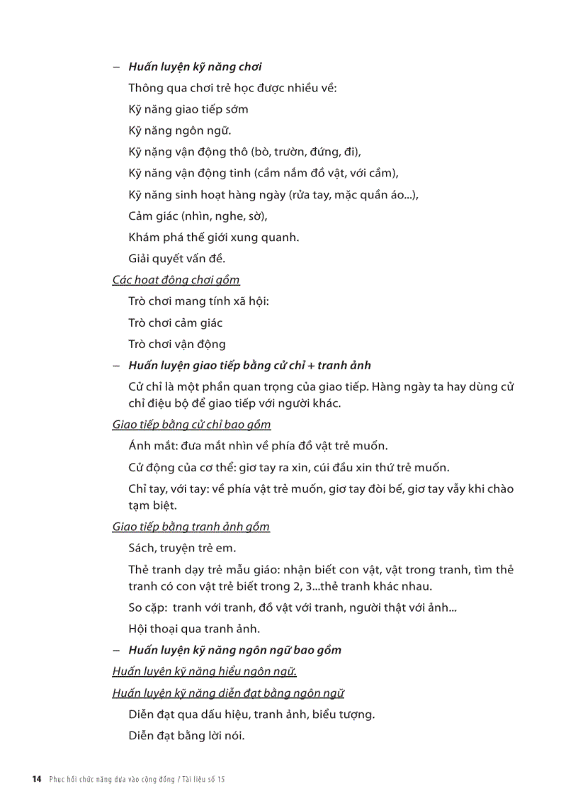 image for page Phục hồi chức năng cho trẻ tự kỷ