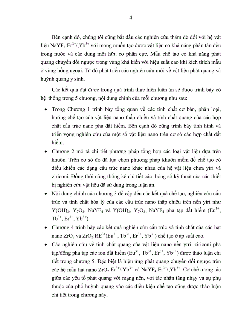 image for page Tiến sĩ khoa học vật liệu Nghiên cứu chế tạo vật liệu nano thấp chiều trên nền ytri ziriconi và tính chất quang của chúng