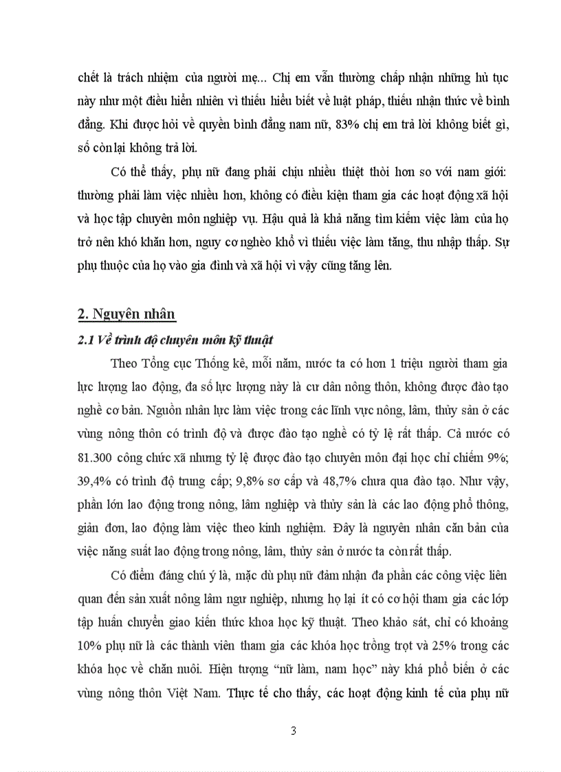image for page Quyền của người phụ nữ nông thôn trong các hoạt động nông lâm ngư nghiệp dưới góc độ bình đẳng giới