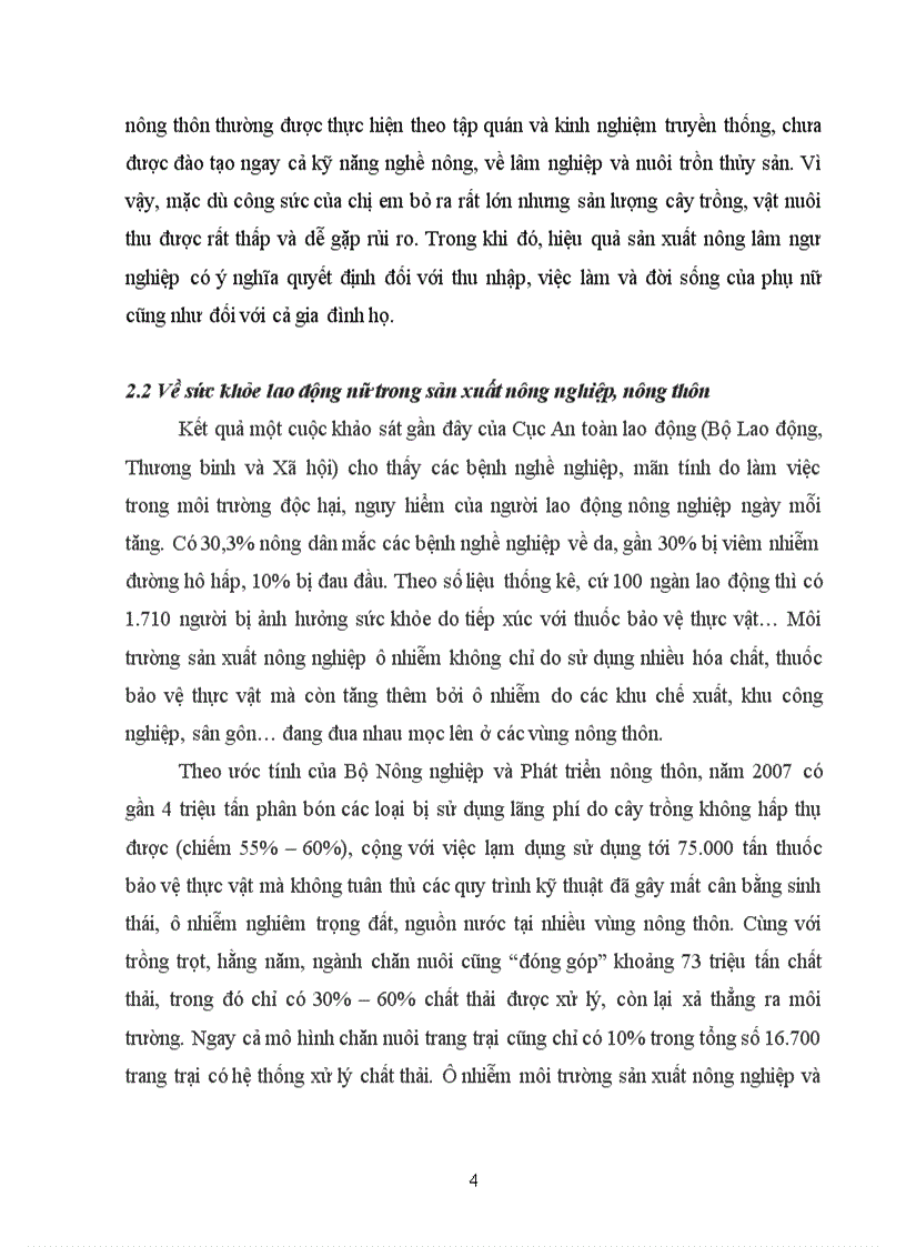image for page Quyền của người phụ nữ nông thôn trong các hoạt động nông lâm ngư nghiệp dưới góc độ bình đẳng giới