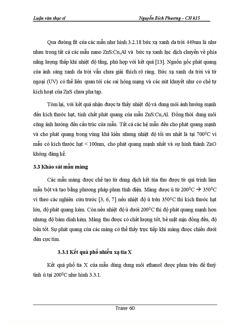 image for page Nghiên cứu và chế tạo vật liệu bột và màng ZnS Cu Al
